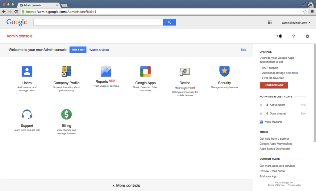 Google Admin Console