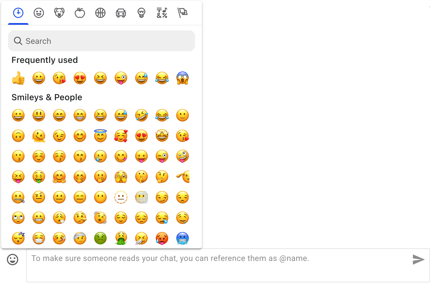 Adding emoji to Chat | Get More Done, With Kerika