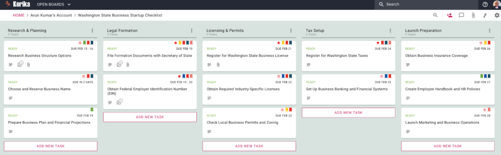 Skjámynd sem sýnir nýja töfluna sem gervigreindaraðstoðarmaðurinn bjó til